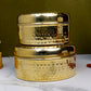 Brass Tiffin Box -  Multistorage Box - Tin Coated - Hammerred - Premium