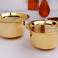 Brass Mini Tope - Venjana Kinnam - Apt for Cooking Serving and Reheating . (With Lid)