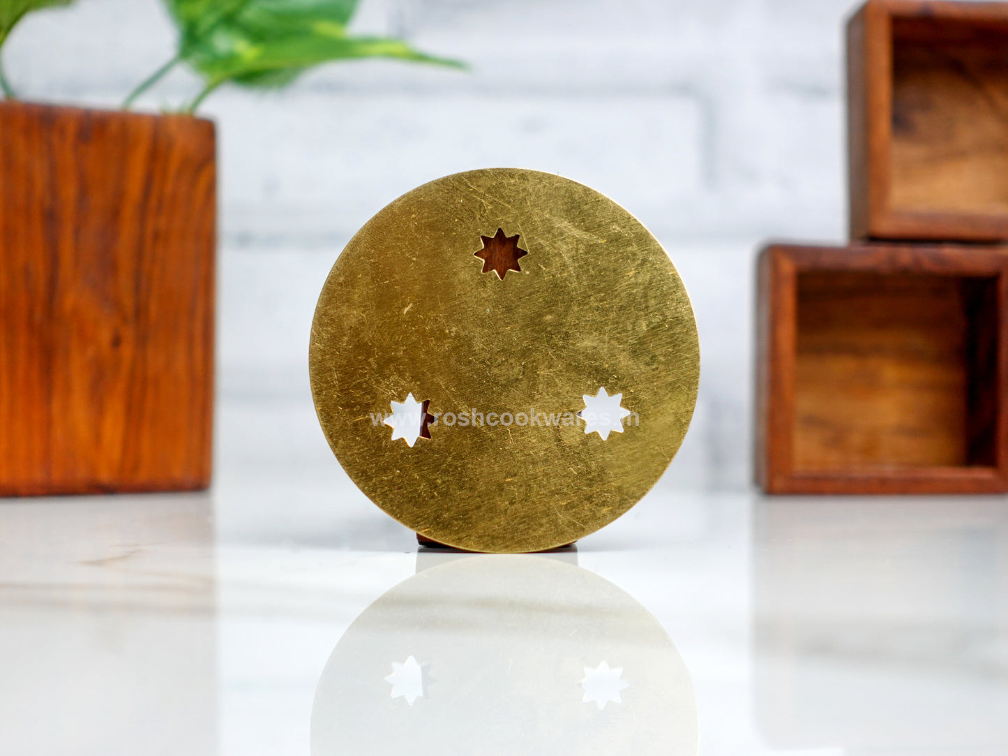 Murukku Achi Brass - Premium -  Diamond - 10 Plate . Highest Numbers of Plates Ever in One Single Pack.