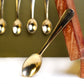 Tea Spoon - Set Of 3 - Bronze .