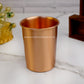 Copper Glass - Set of 4 - Plain.