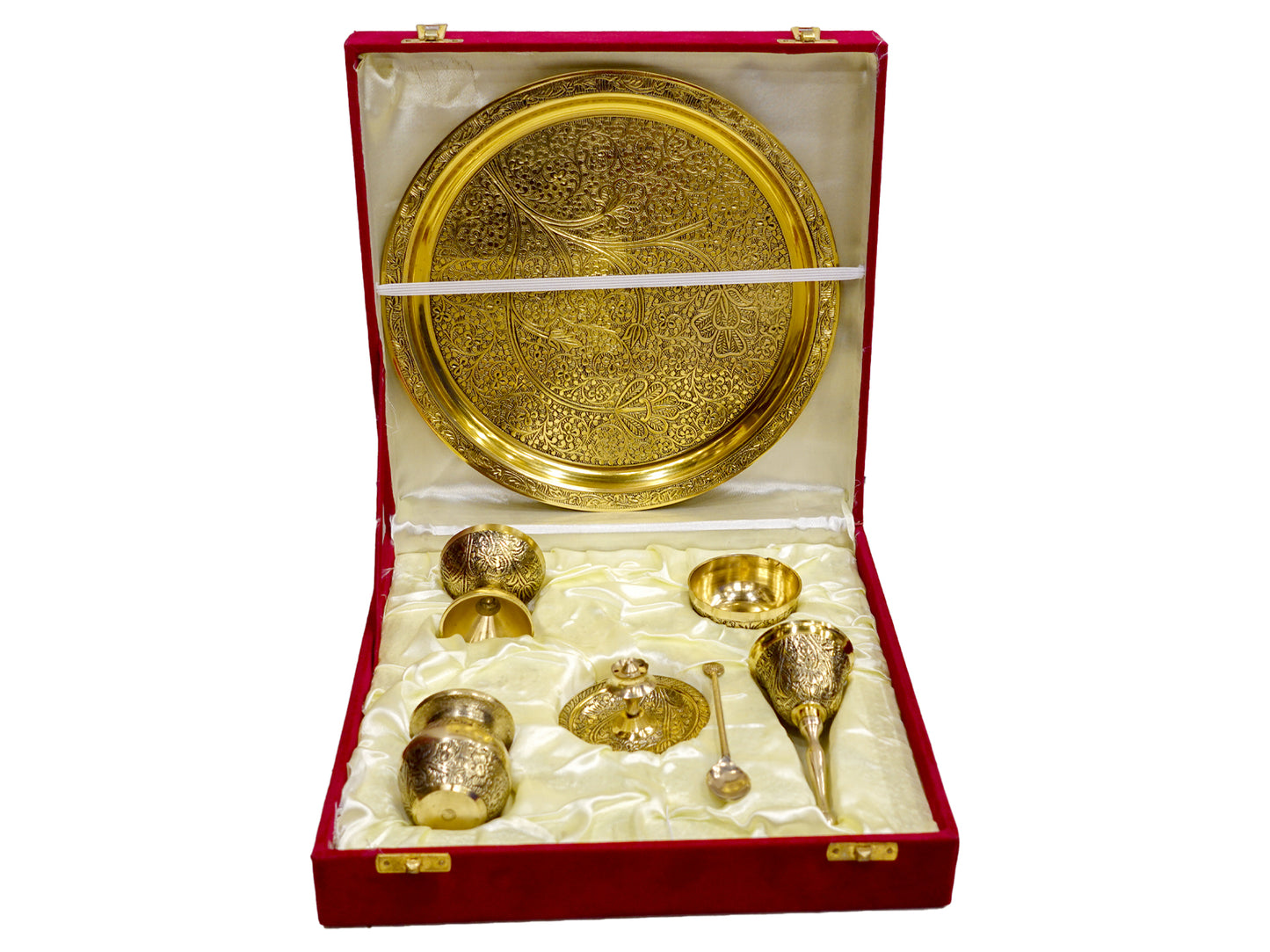 Pooja Box Kit  - Brass .