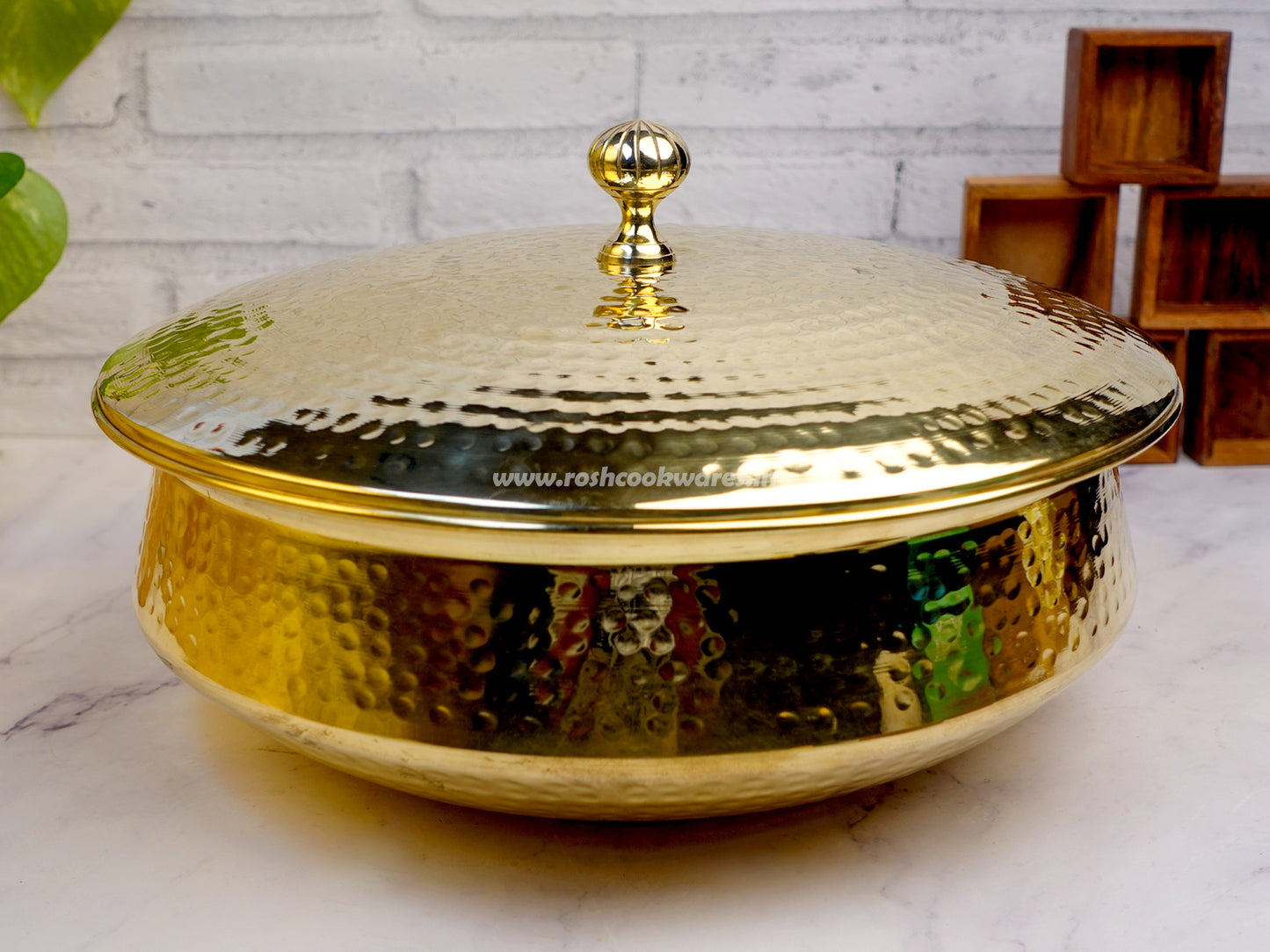 Handi - Biryani  Brass With Tin .