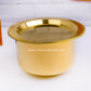 Brass Mini Tope - Venjana Kinnam - Apt for Cooking Serving and Reheating . (With Lid)