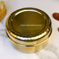 Brass Tiffin Box -  Multistorage Box - Tin Coated - Hammerred - Premium