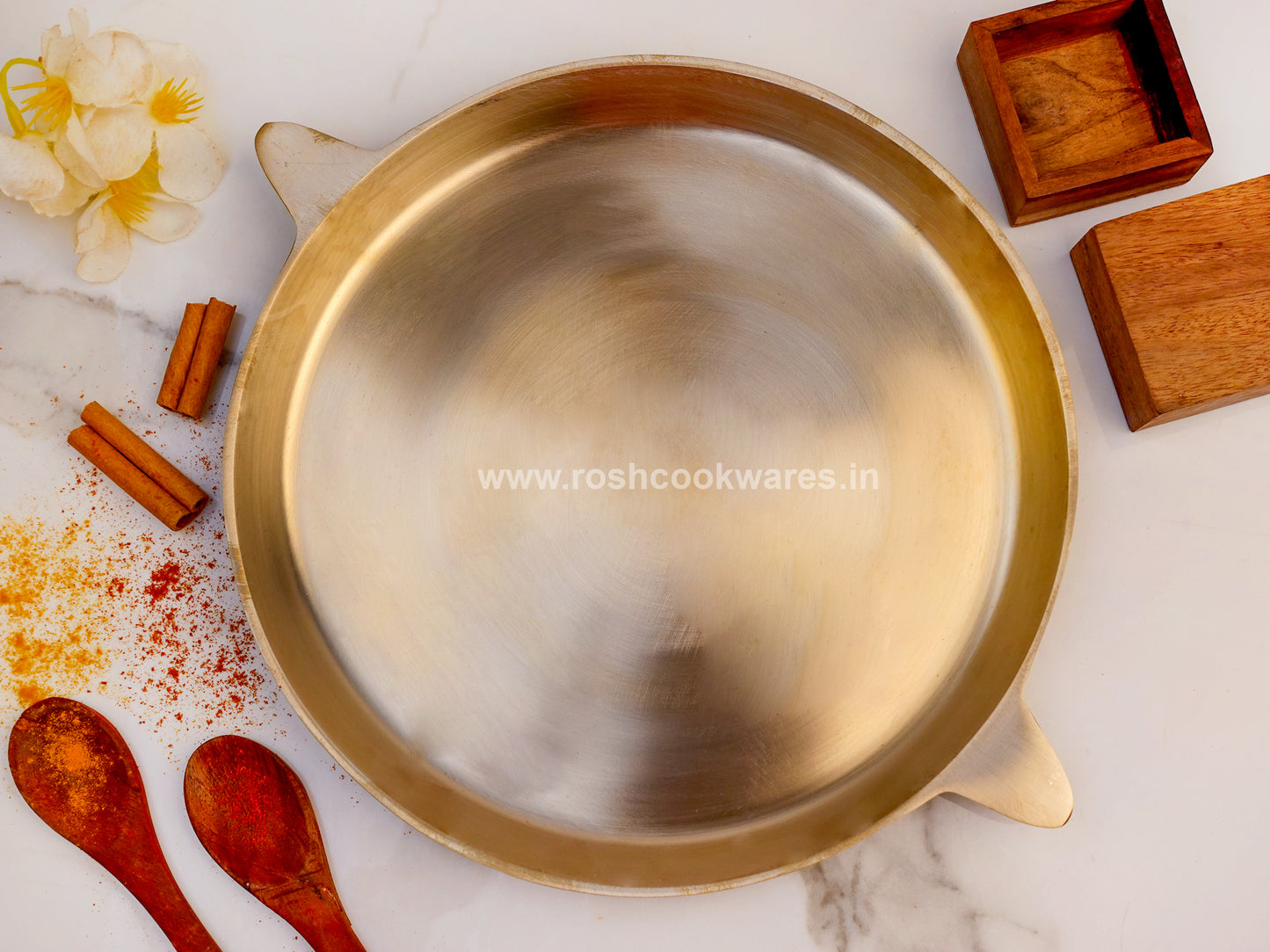 Kansa Fry Pan - 10 Inch - Premium.