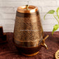 Copper Water Tank - 5 Ltr - Conical Self Print.