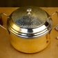 Brass Idli Pot - Trendy - Tin Coated (Plates , Pot Base & Below Lid)