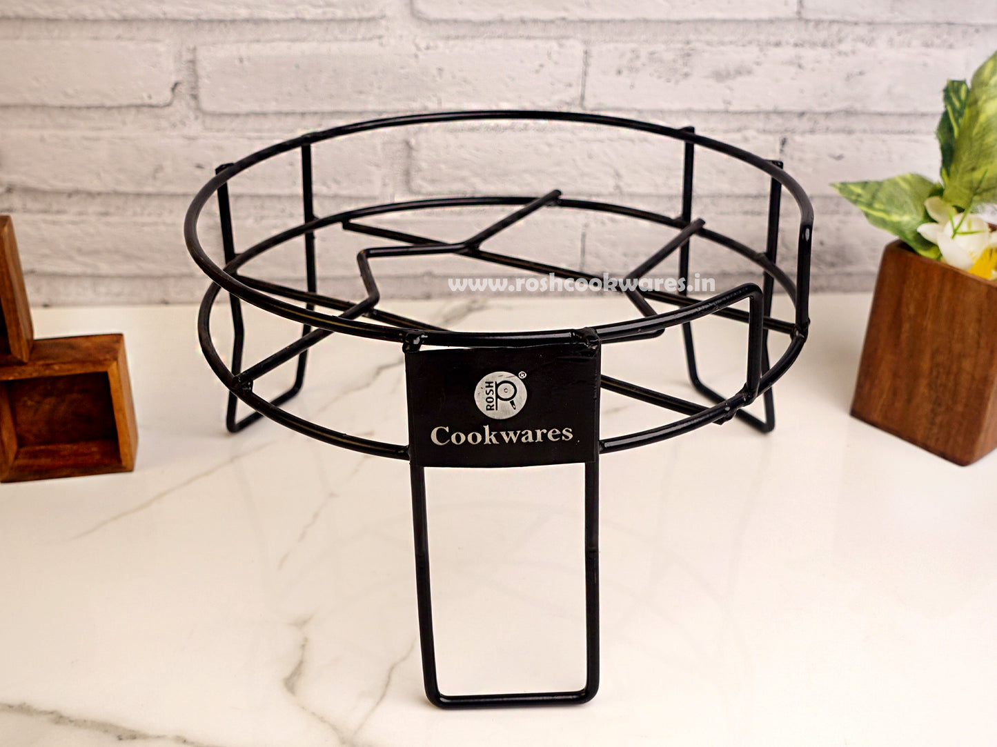 Water Pot And Matka Stand Stainless Steel Pot Stand Kitchen Rack . Round.