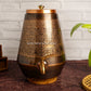 Copper Water Tank - 5 Ltr - Conical Self Print.