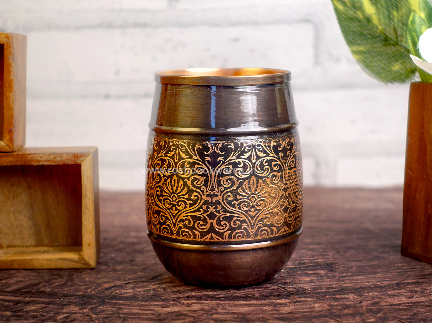 Copper Glass - Dholak - Set of 2