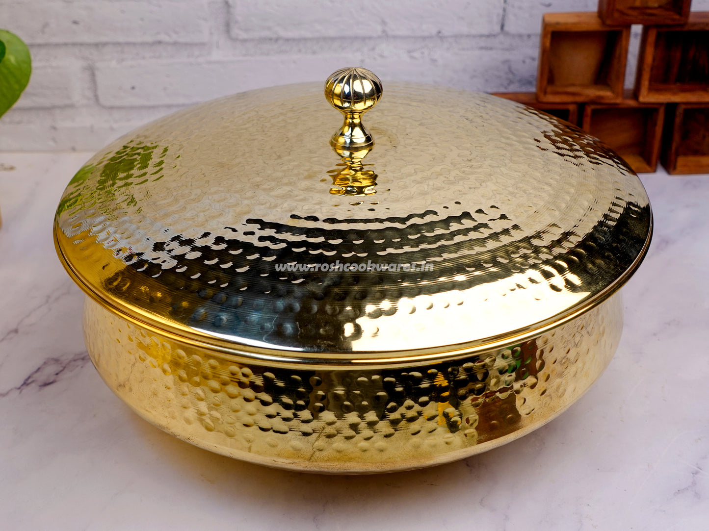 Handi - Biryani  Brass With Tin .