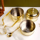 Brass - Tiffin Box - With Kalai (Eeyam) - 3 Box.