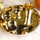 Thali Set - Kansa - 6 Pcs Set .