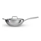 TRAMONTINA Aeion Triply 26cm/3.7L Wok with SS304 Lid Stir-Fry | Saute | Noodles | Fried Rice | Induction Friendly | Stay Cool Handle | NSF Certified | 10 Year Warranty*