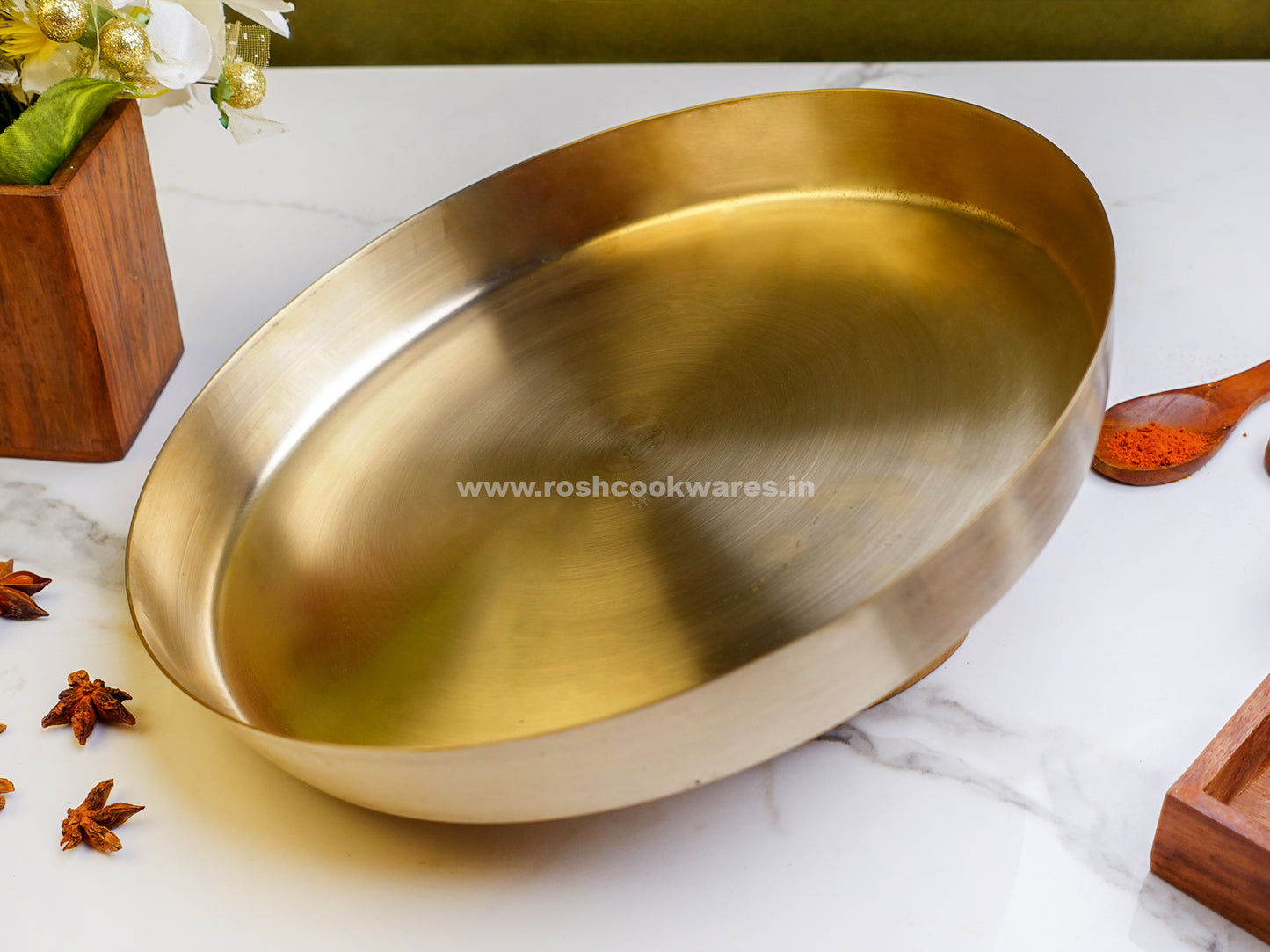 Bronze Thali Plate .