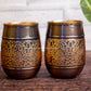 Copper Glass - Dholak - Set of 2