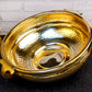 Brass Flower Urli - Hammerred.