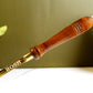 Laddle - Wooden Handle - Bronze - Vintage Style - Combo - Set of 4 .