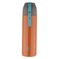 Bergner Walking Thermosteel Hot and Cold Flask, 500 ml, Orange | Vacuum Insulated | Rust Proof | Leak Proof | Tea | Coffee | Juice