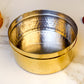 Brass Tiffin Box -  Multistorage Box - Tin Coated - Hammerred - Premium