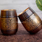 Copper Glass - Dholak - Set of 2