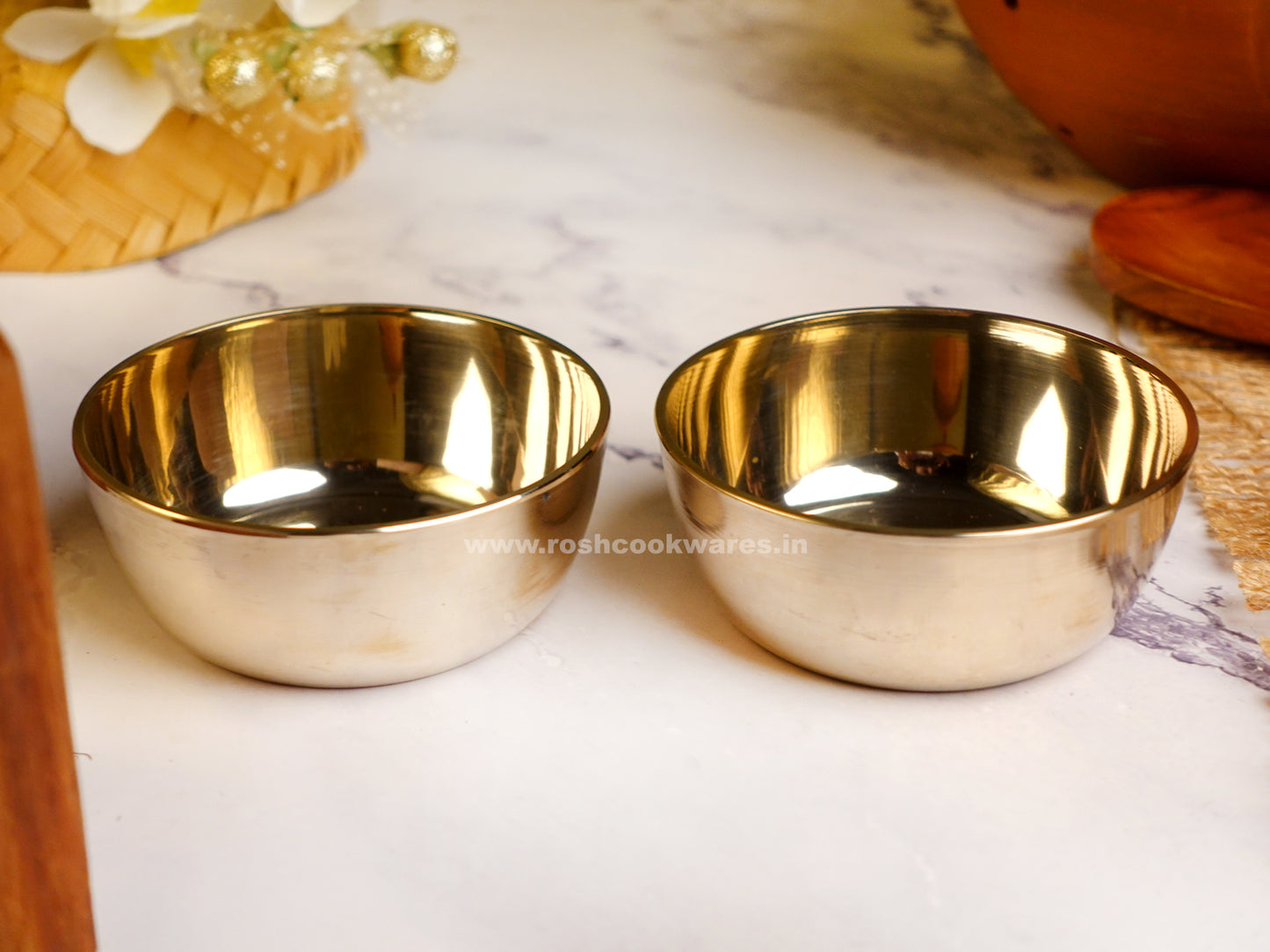 Thali Set - Kansa - 6 Pcs Set ..