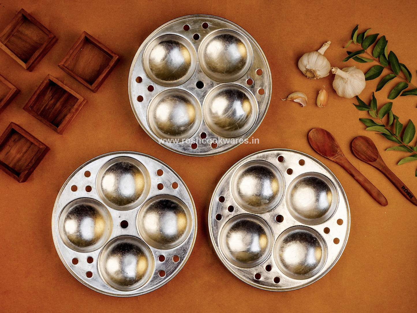 Brass Idli Pot - Trendy - Tin Coated (Plates , Pot Base & Below Lid)