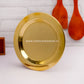 Brass Mini Tope - Venjana Kinnam - Apt for Cooking Serving and Reheating . (With Lid)