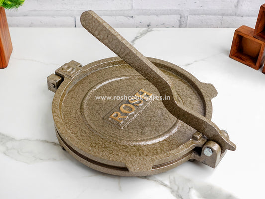 Multi-Purpose  Premium 9 Inch Roti Maker,Manual Press for Chapati, Puri, Khakhra, Papad, Pathiri . - Chappathi Maker.