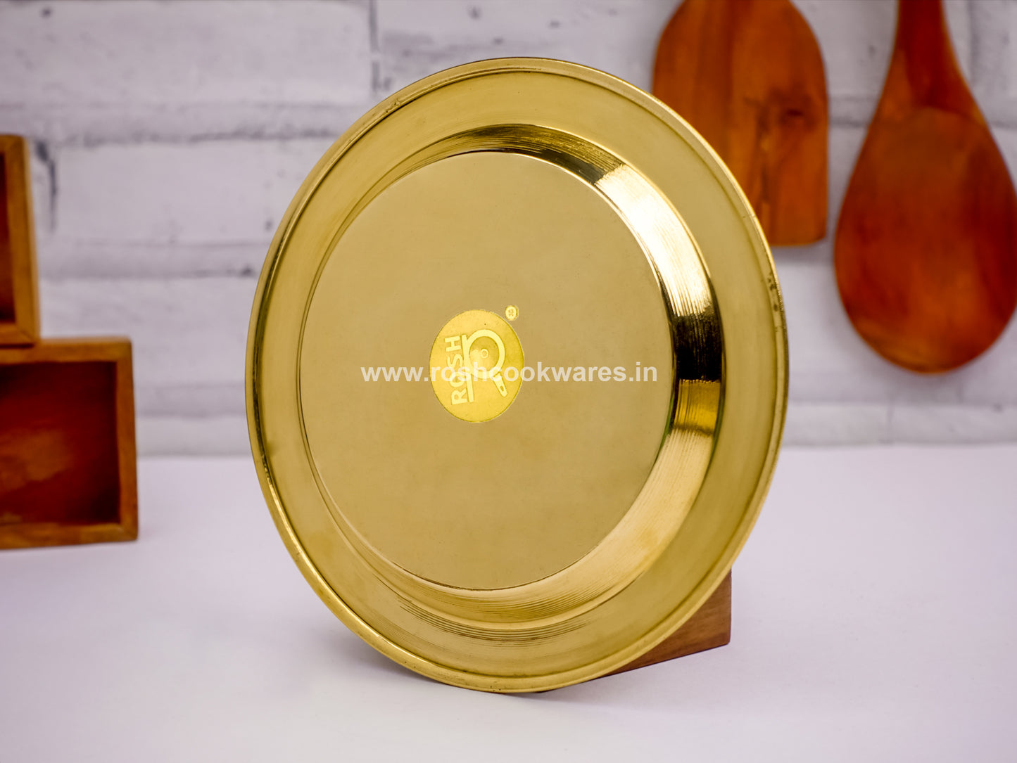 Brass Mini Tope - Venjana Kinnam - Apt for Cooking Serving and Reheating . (With Lid)