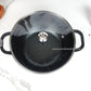 Kadai - Deep Flat Bottom - Dia 10 Inch -  With Lid.