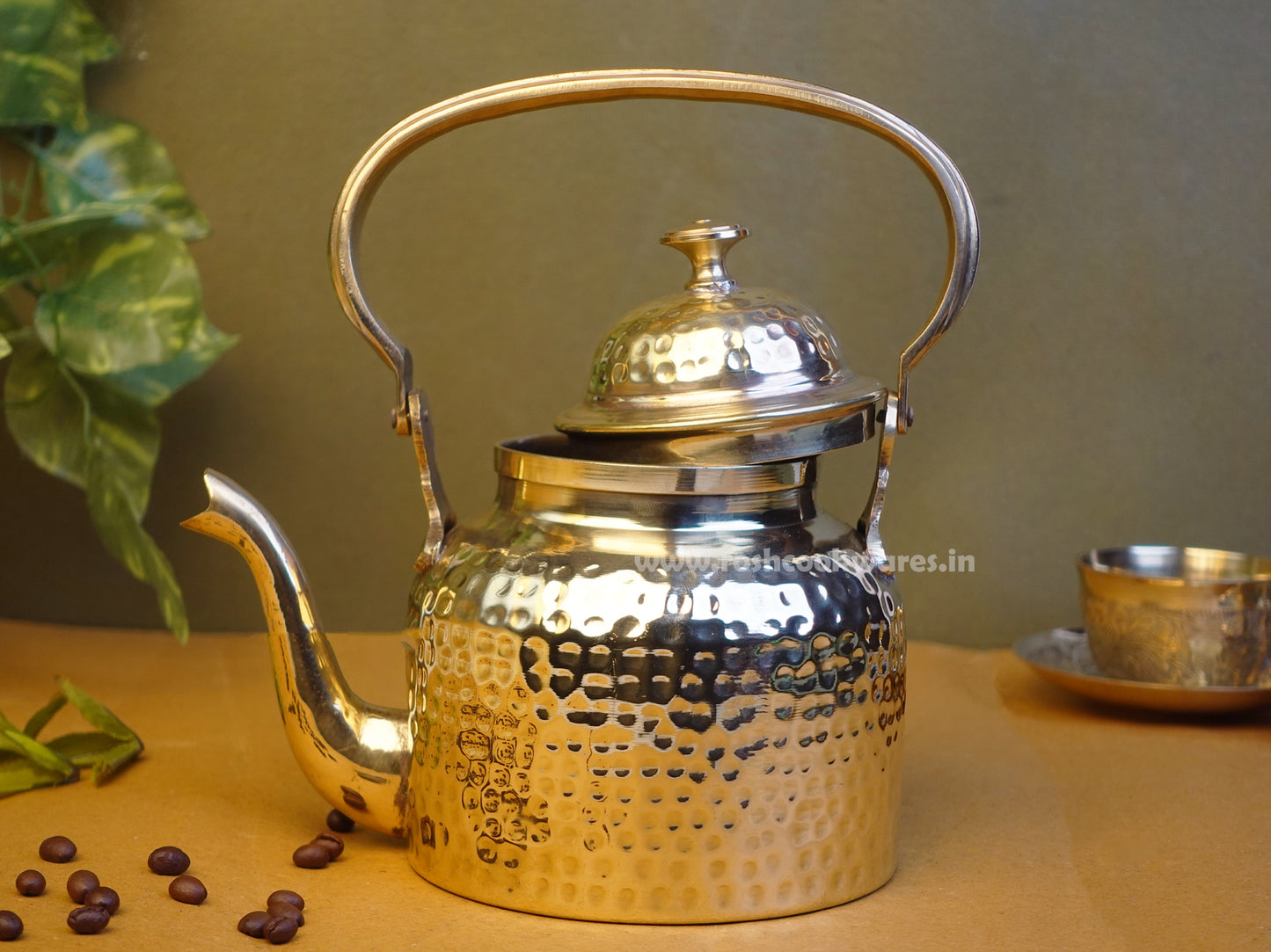 Kettle - Brass - With Tin Coating (Eeyam)