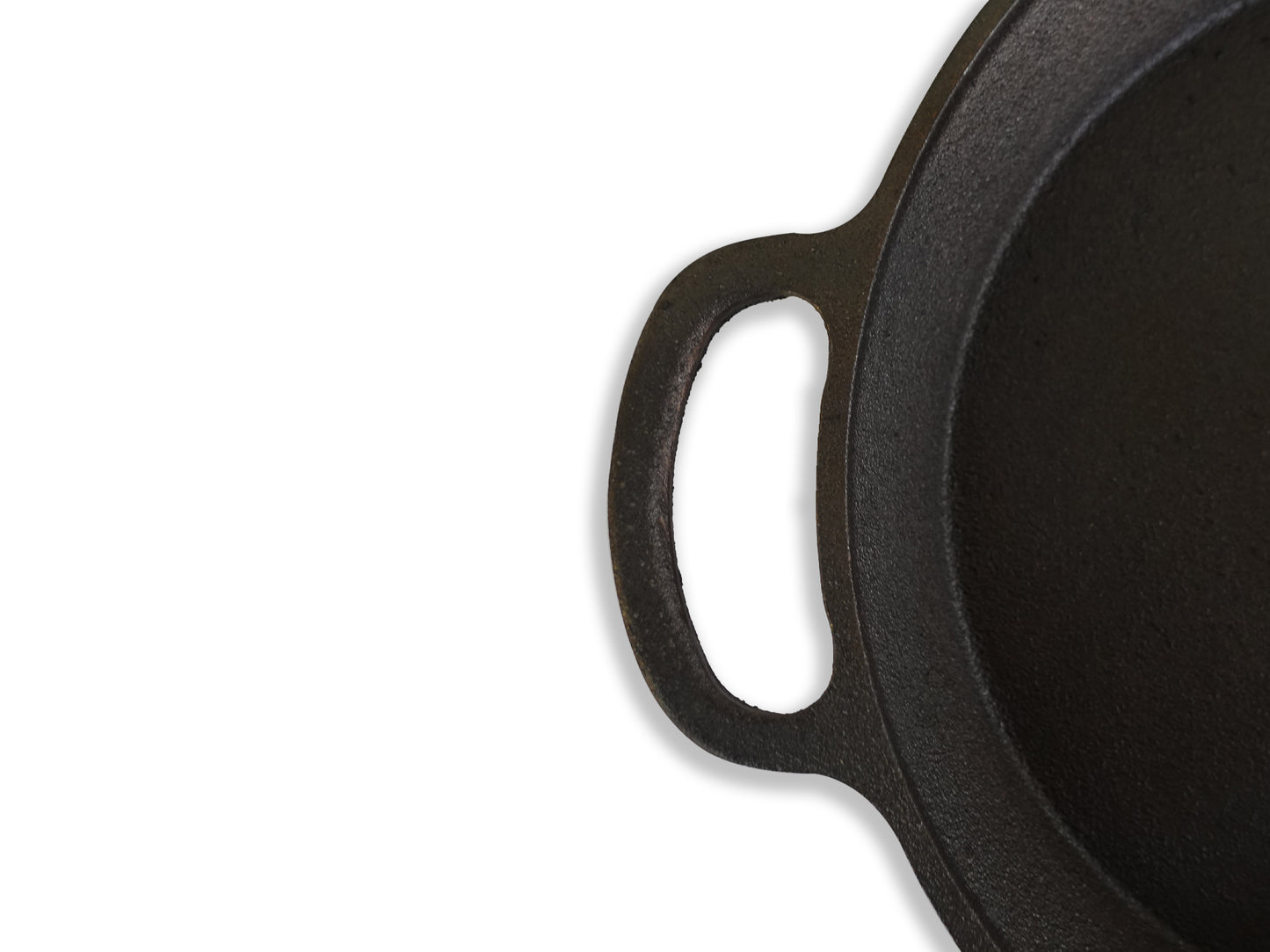 Combo Offer - 8 - Skillet - With Lid - Elevated Handle - Rosh - Modern Style & Double Handle - Grinded .