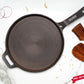 Dosa Tawa - Cast Iron - Long Handle - Grinded - Elevated Grid .