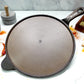 Dosa Tawa - Cast Iron - Long Handle -  Grinded.