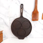 Oothappam Pan Cast Iron - 3 Pit