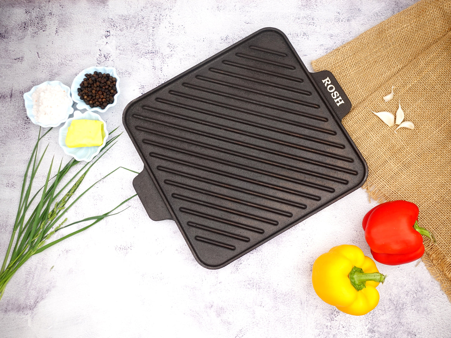 Grill Pan - Reversable. (2 In 1 ) .